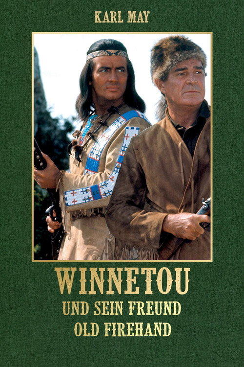 Poster von Winnetou und sein Freund Old Firehand