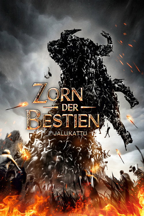 Poster von Zorn der Bestien - Jallikattu