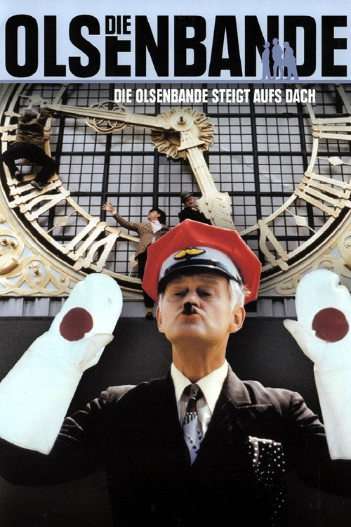 Poster von Die Olsenbande steigt aufs Dach