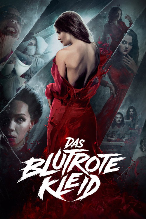 Poster von Das blutrote Kleid