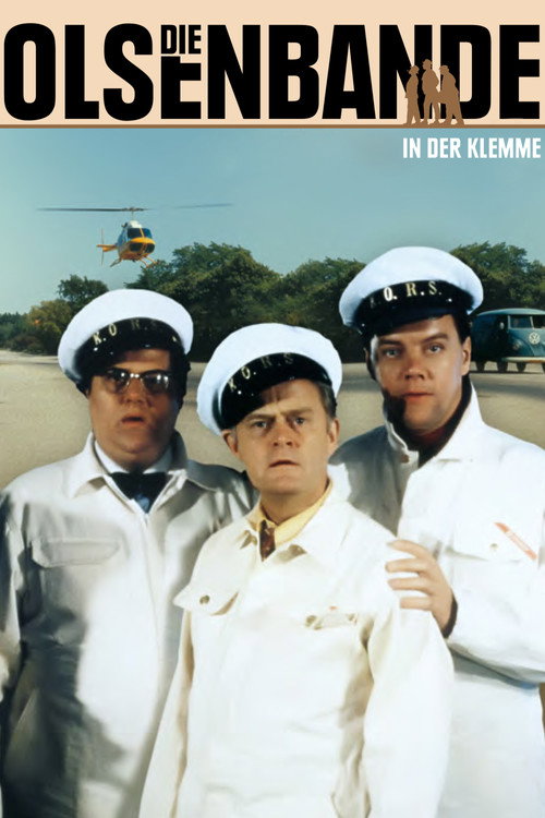 Poster von Die Olsenbande in der Klemme