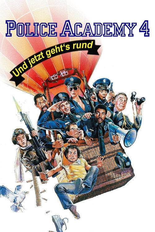 Poster von Police Academy 4 - Und jetzt geht’s rund