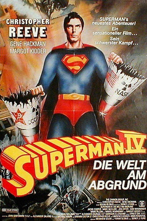 Poster von Superman IV - Die Welt am Abgrund