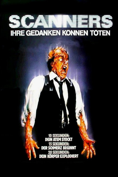 Poster von Scanners - Ihre Gedanken können töten