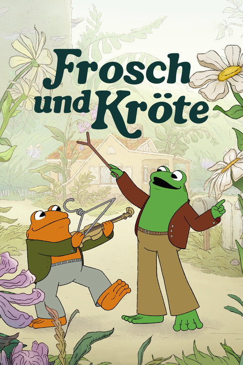 Poster von Frosch und Kröte