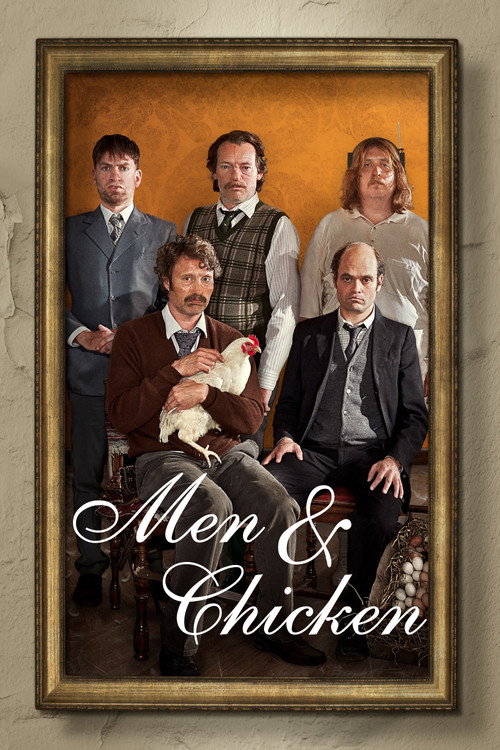 Poster von Men & Chicken