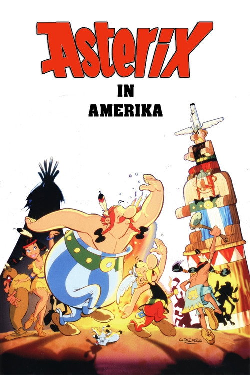 Poster von Asterix in Amerika