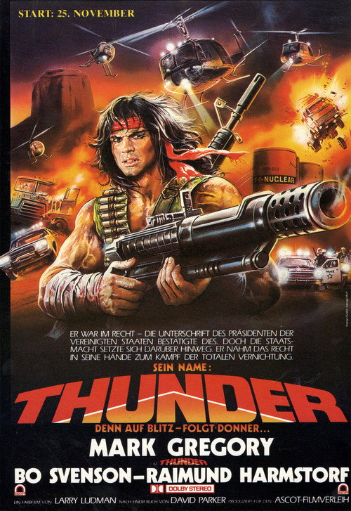 Poster von Thunder - Eine Legende ist geboren!