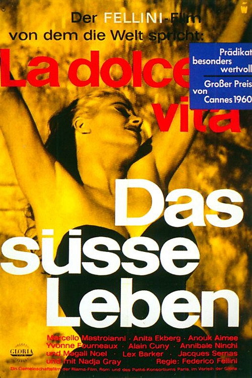 Poster von Das süße Leben