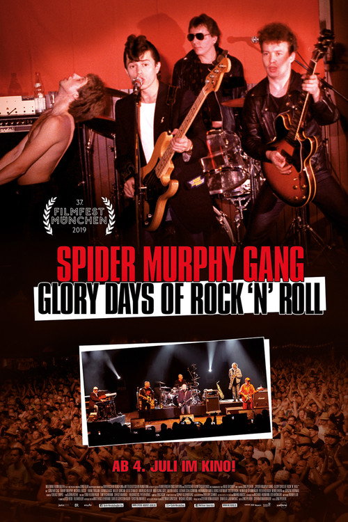 Poster for Spider Murphy Gang – Glory Days of Rock 'n' Roll
