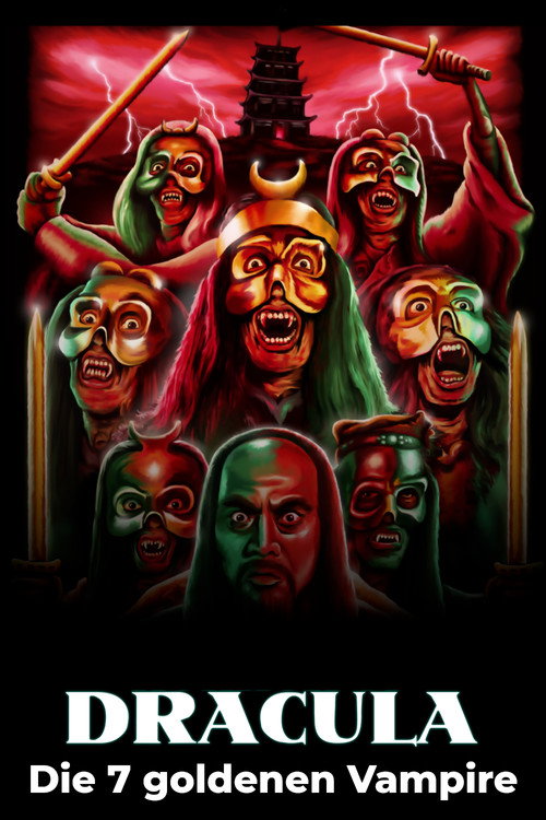 Poster von Die 7 goldenen Vampire