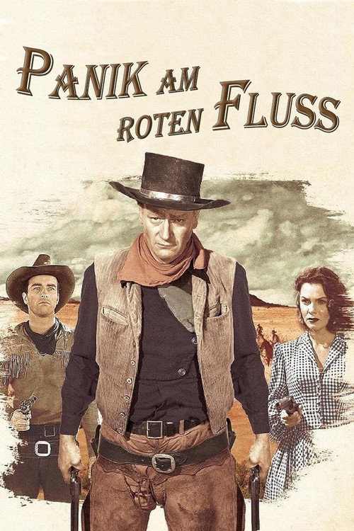Poster von Panik am roten Fluß