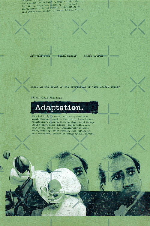 Poster von Adaption - Der Orchideen-Dieb