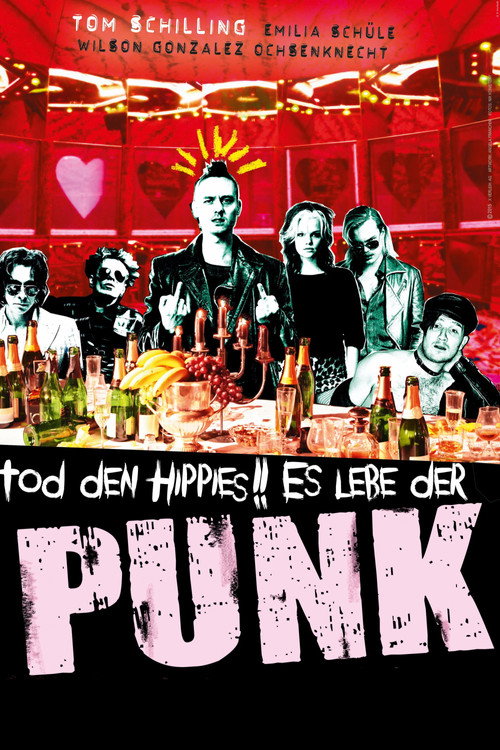 Poster von Tod den Hippies!! Es lebe der Punk!