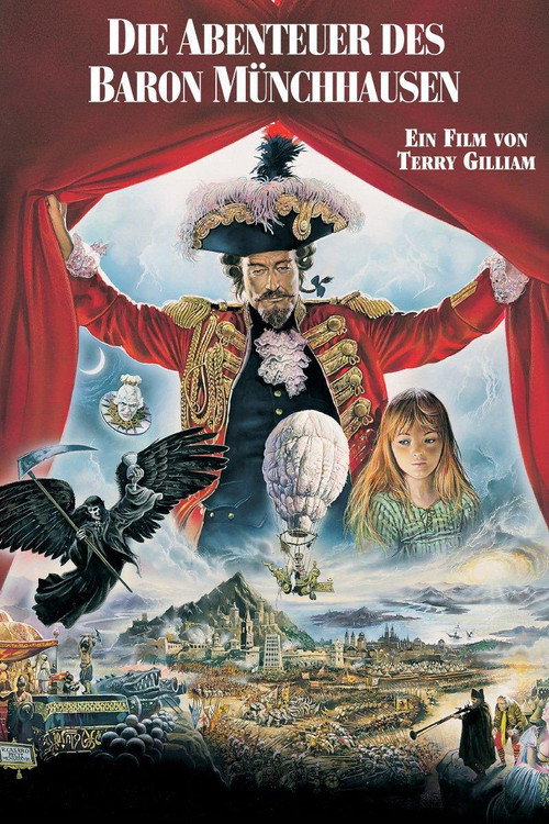 Poster von Die Abenteuer des Baron Münchhausen