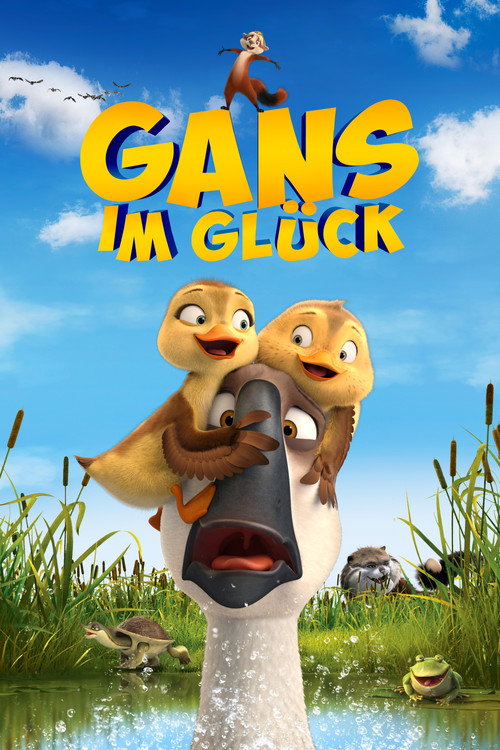 Poster von Gans im Glück