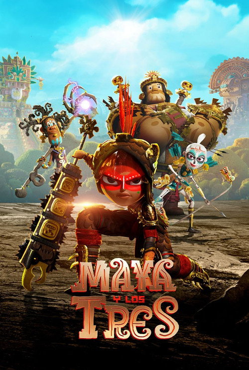 Poster von Maya und die Drei