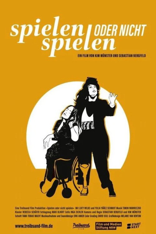 Poster von Spielen oder nicht Spielen