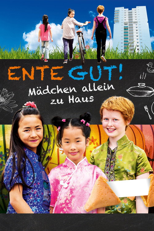 Poster von ENTE GUT! Mädchen allein zu Haus