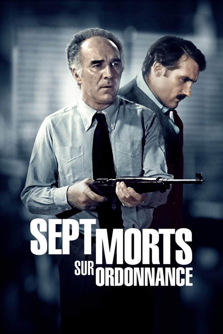 Sept Morts sur ordonnance (1975) TMDB poster