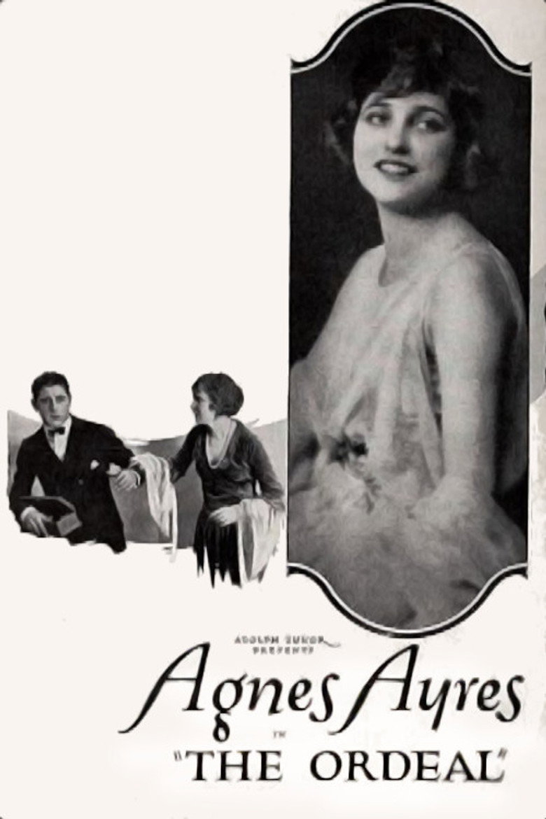 The Ordeal (1922) TMDB poster