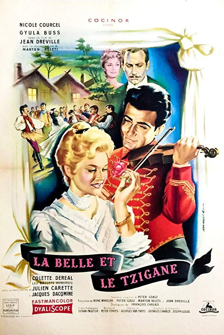 La Belle et le Tzigane (1958) TMDB poster