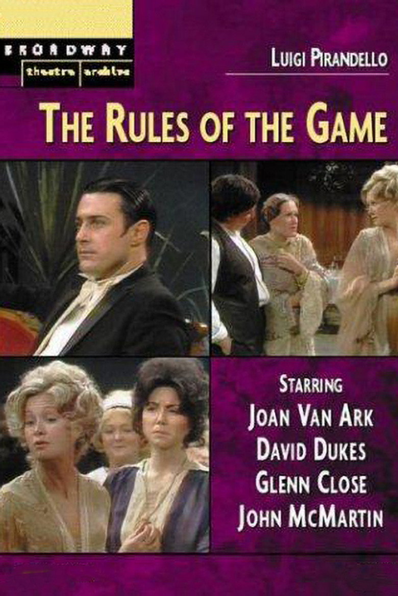 The Rules of the Game (1975) TMDB poster