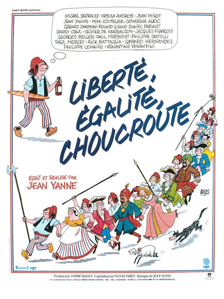 Liberté, égalité, choucroute (1985) TMDB poster