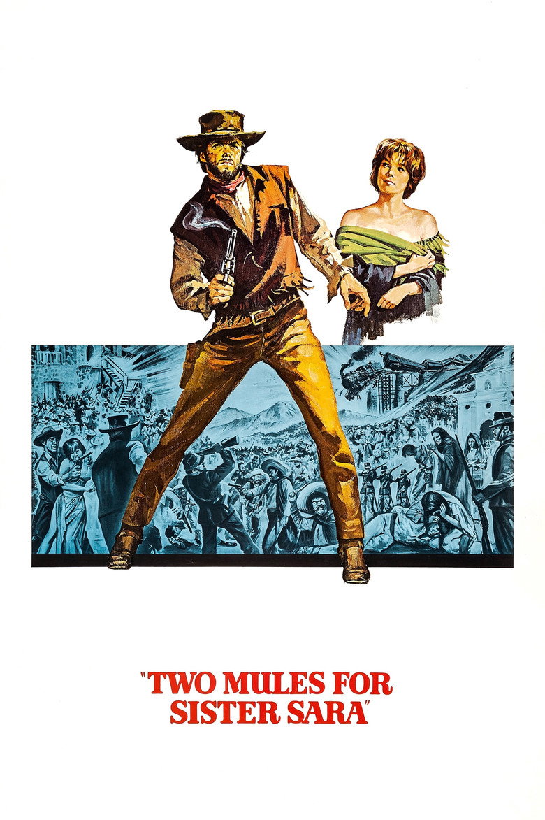 Two Mules for Sister Sara (1970) TMDB poster