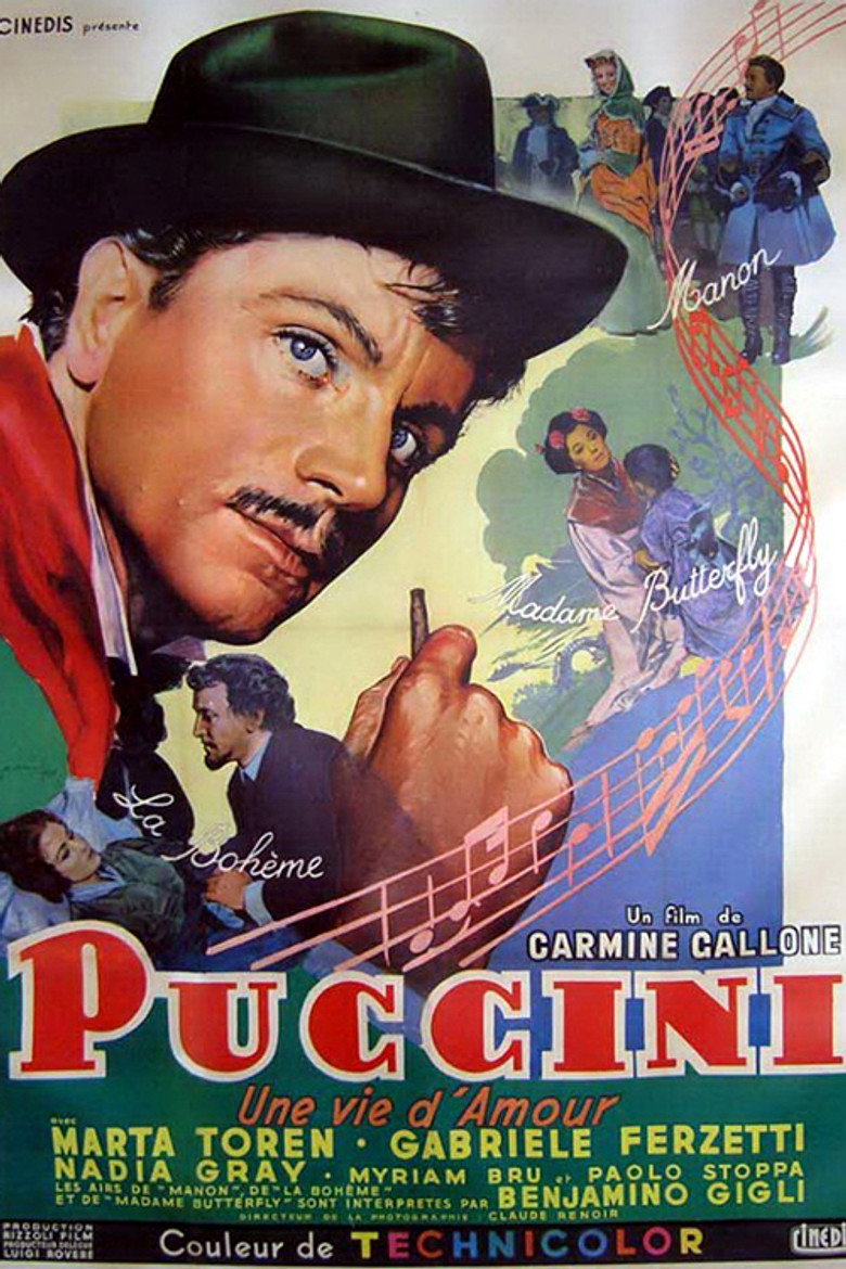 Puccini (1953) TMDB poster
