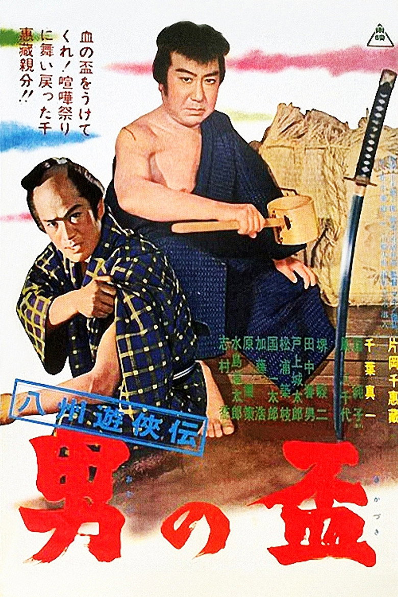 八州遊侠伝 男の盃 (1963) TMDB poster