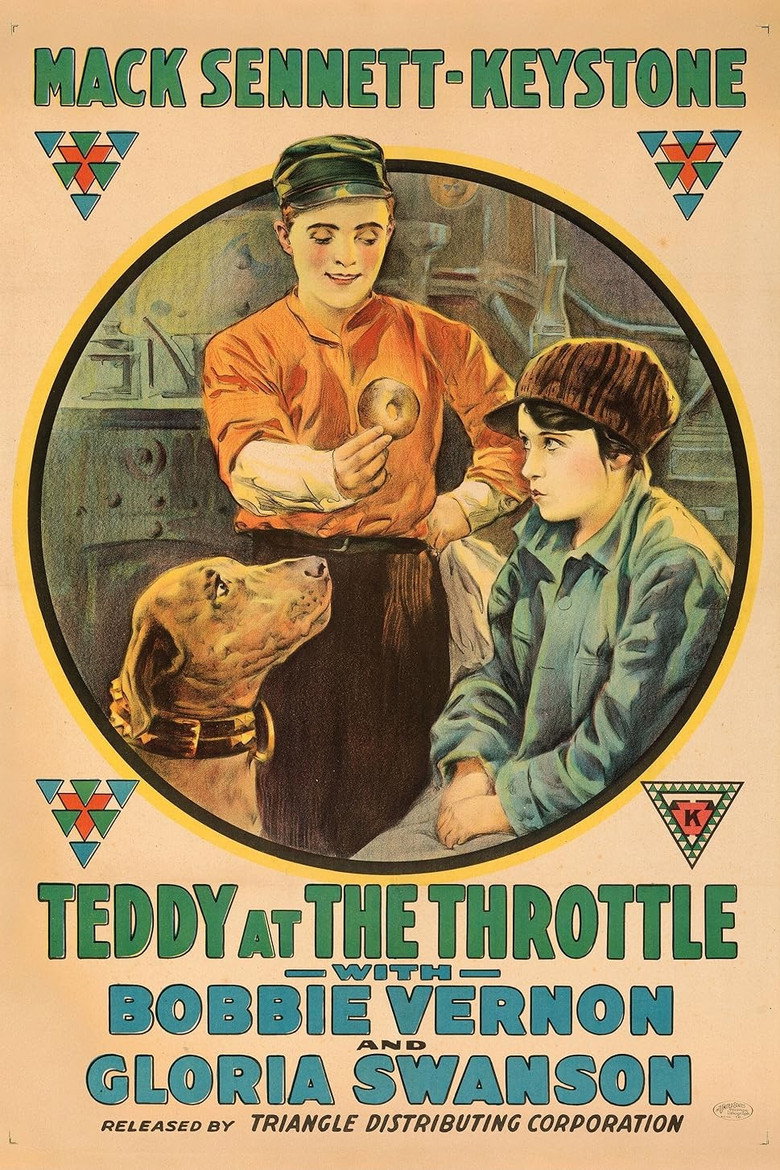 Teddy at the Throttle (1917) TMDB poster