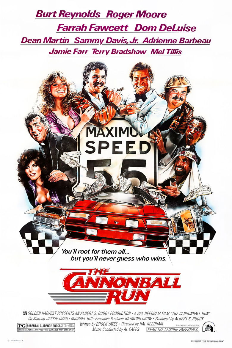 Перегони Гарматне ядро / The Cannonball Run (1981) TMDB poster