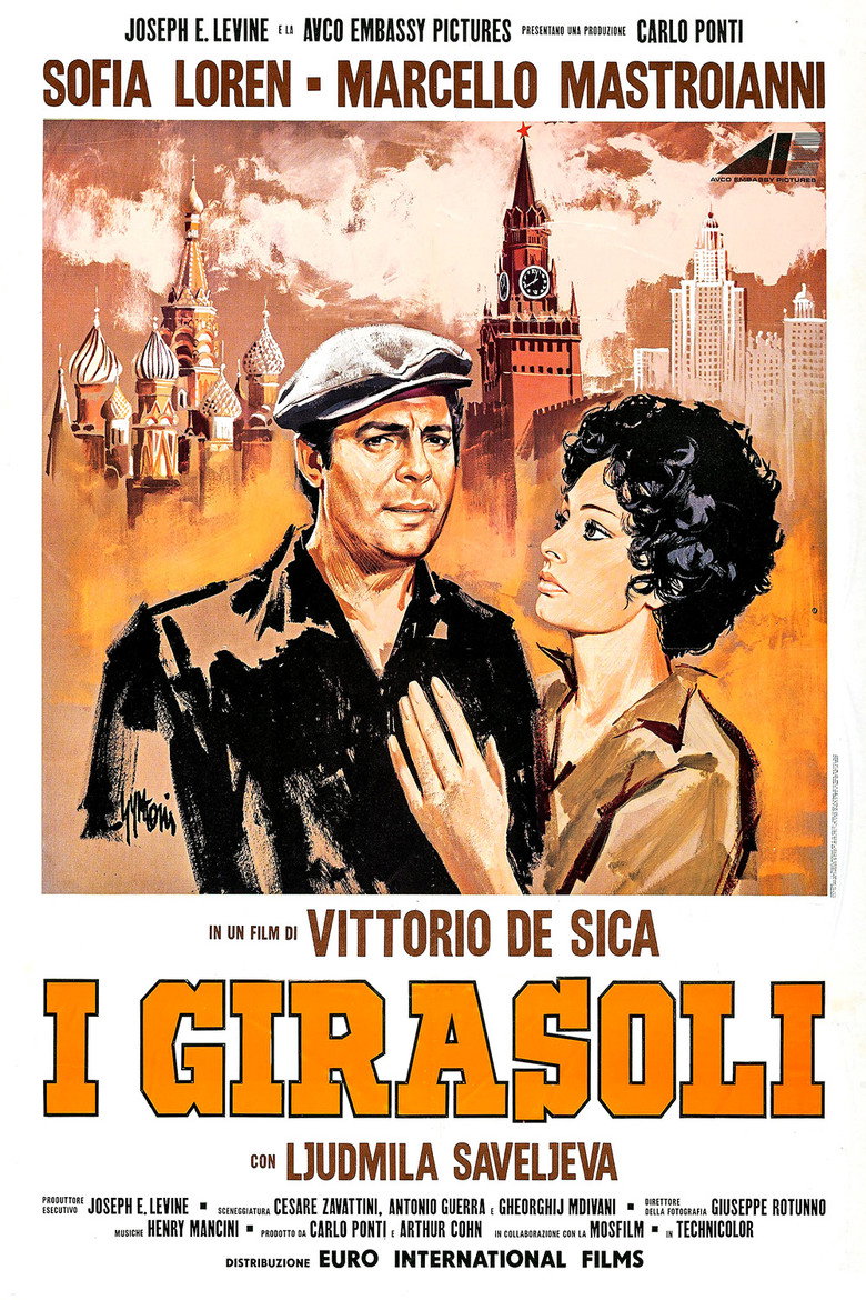 Соняшники / I girasoli (1970) TMDB poster