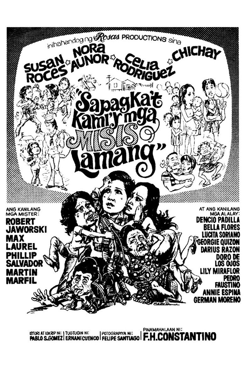 Sapagka't Kami'y mga Misis Lamang (1976) TMDB poster