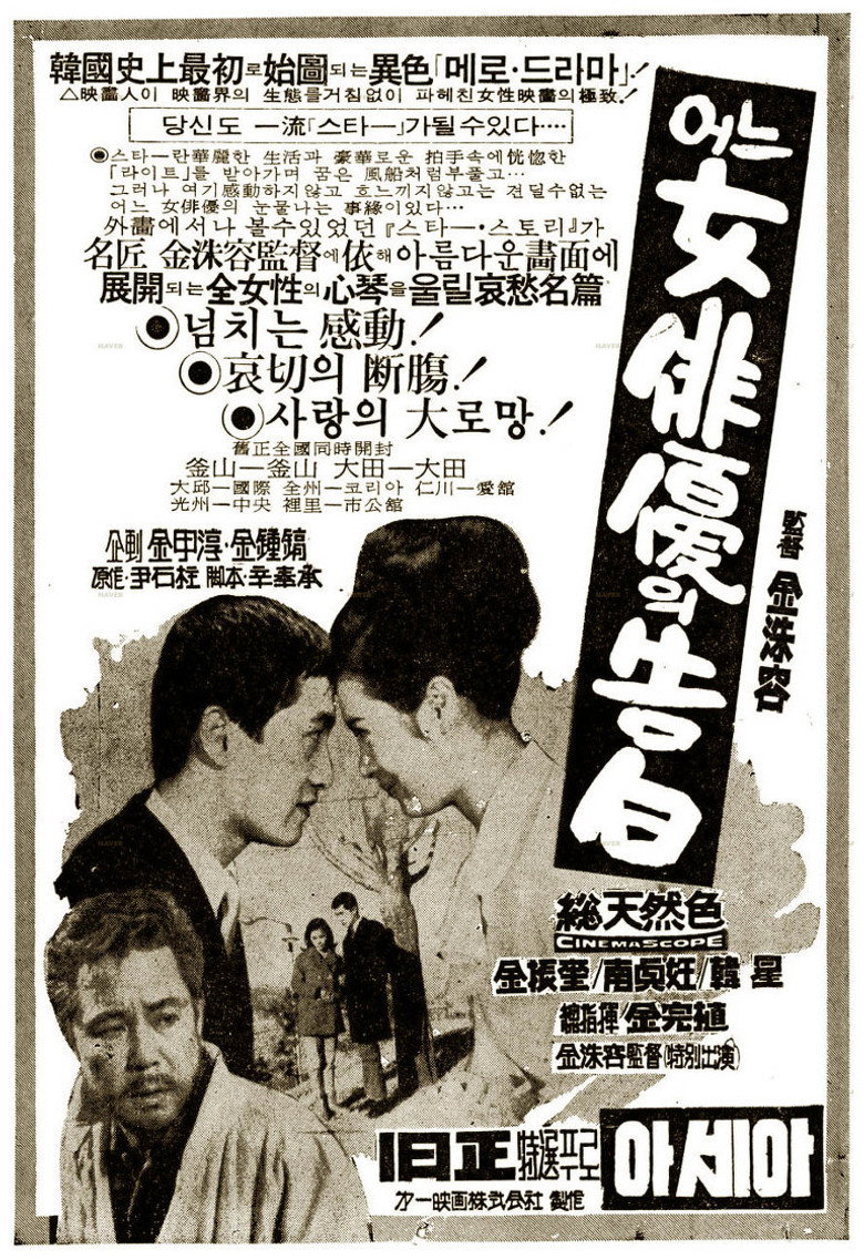 어느 女俳優의 告白 (1967) TMDB poster