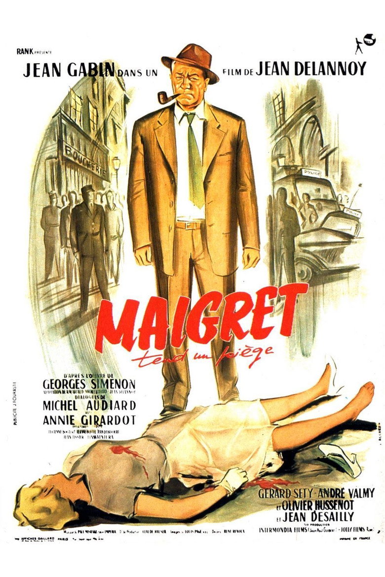 Maigret tend un piège (1958) TMDB poster