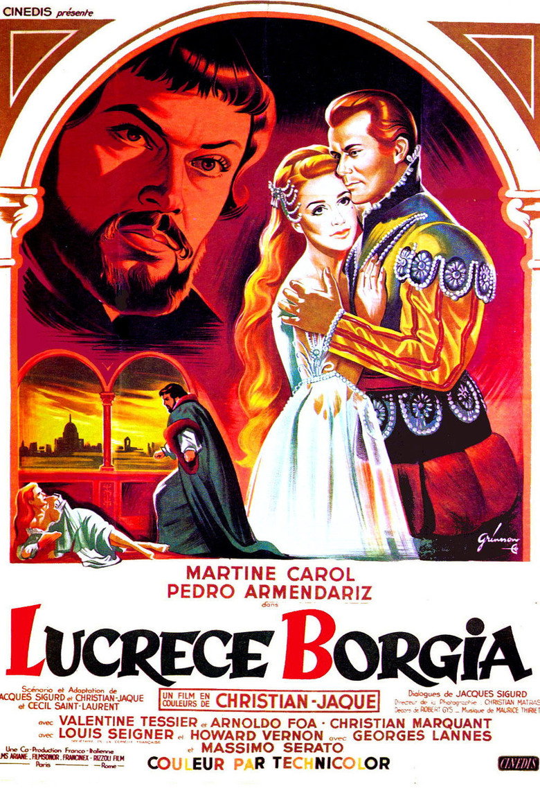 Lucrèce Borgia (1953) TMDB poster