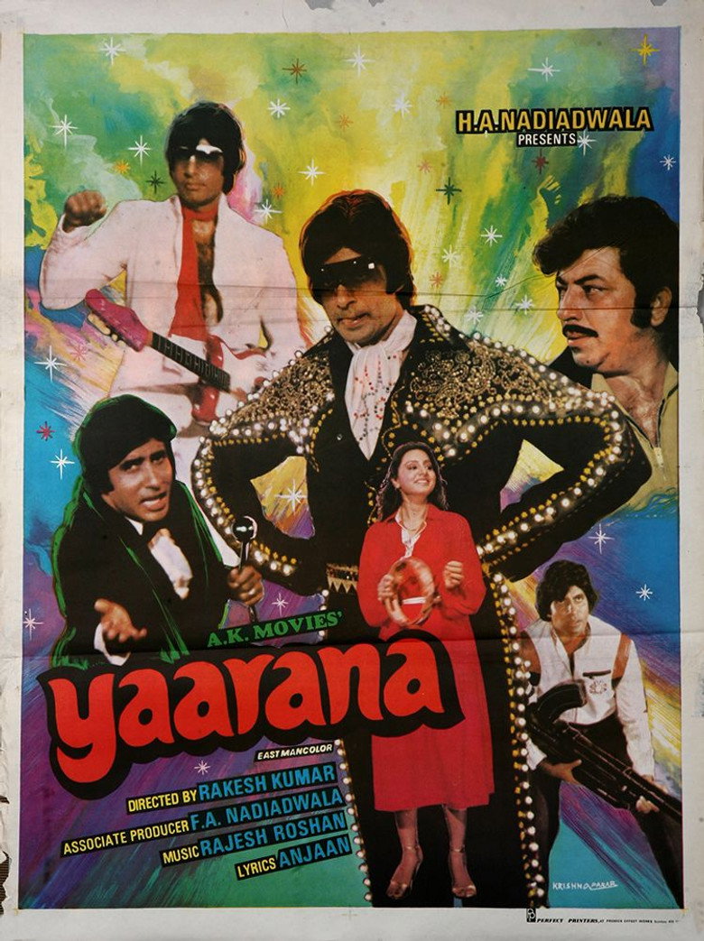 Yaarana (1981) TMDB poster