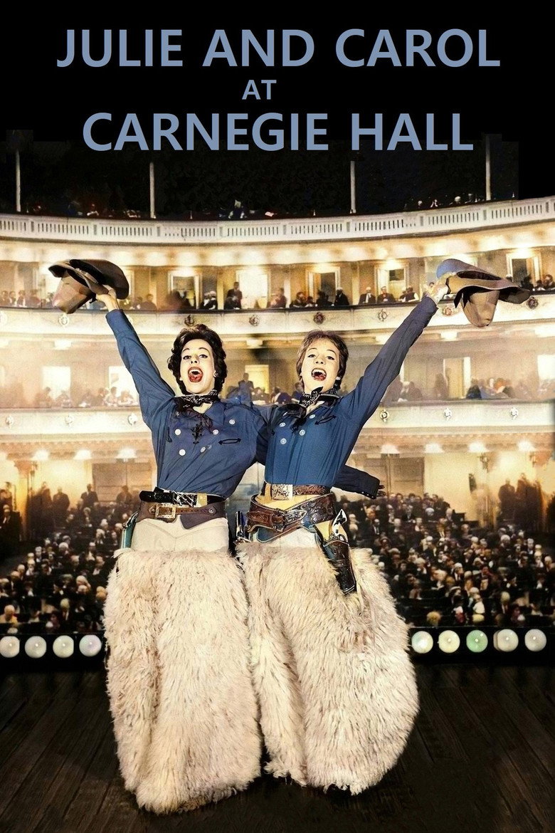 Julie and Carol at Carnegie Hall (1962) TMDB poster