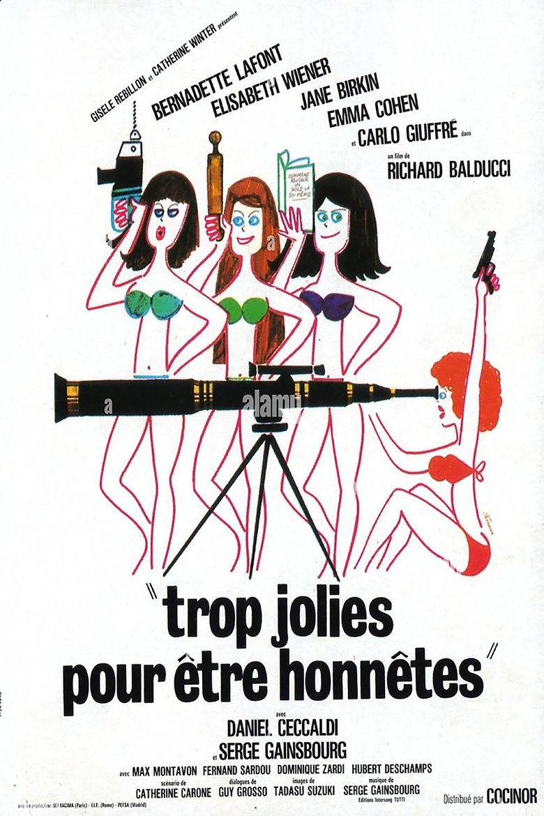 Trop jolies pour être honnêtes (1972) TMDB poster