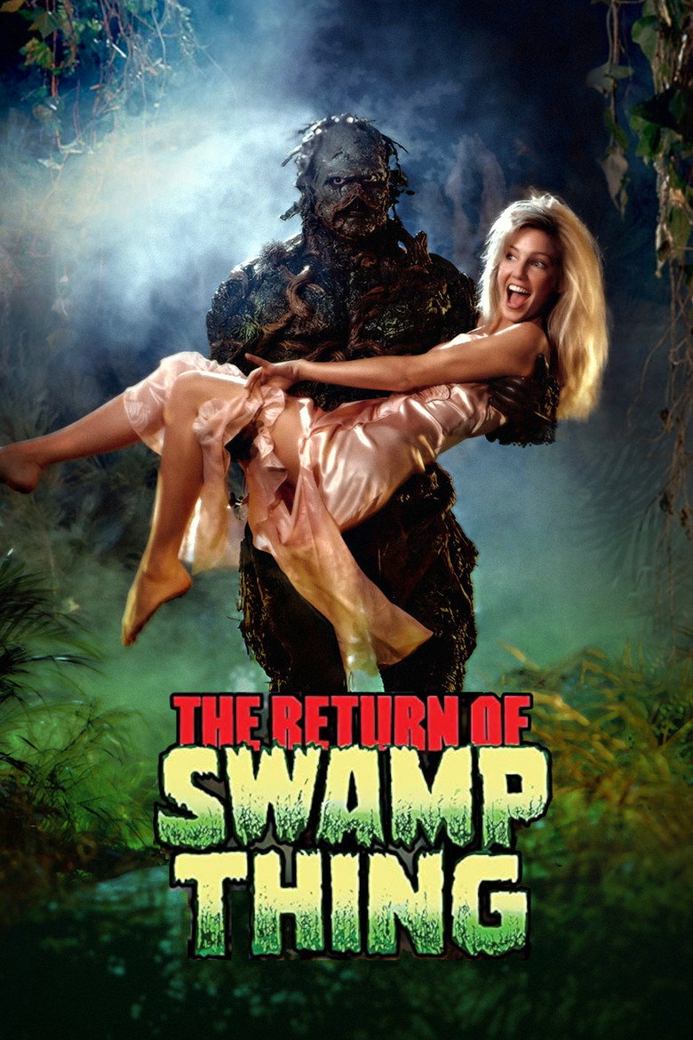 Повернення болотяного чудовиська / The Return of Swamp Thing (1989) TMDB poster