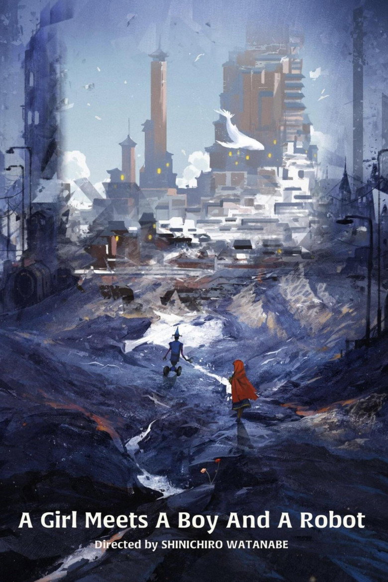 A Girl Meets a Boy and a Robot (2022) TMDB poster