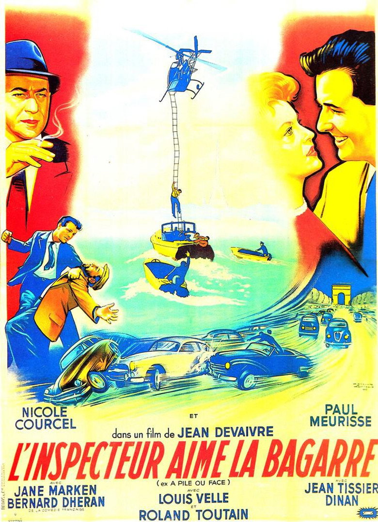L'inspecteur aime la bagarre (1957) TMDB poster