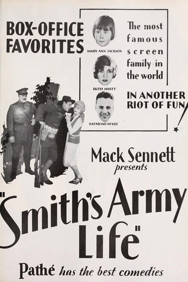 Smith's Army Life (1928) TMDB poster