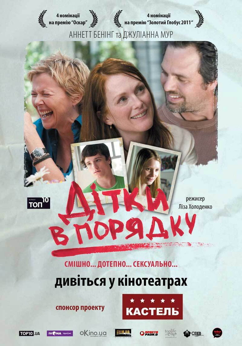 Дітки в порядку / The Kids Are All Right (2010) TMDB poster