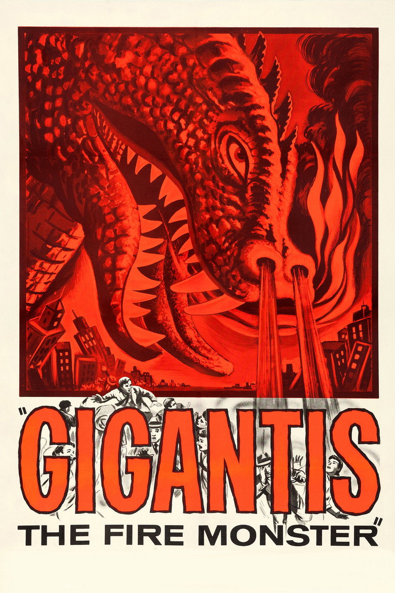 Ґіґантіс, вогняний монстр / Gigantis, the Fire Monster (1959) TMDB poster