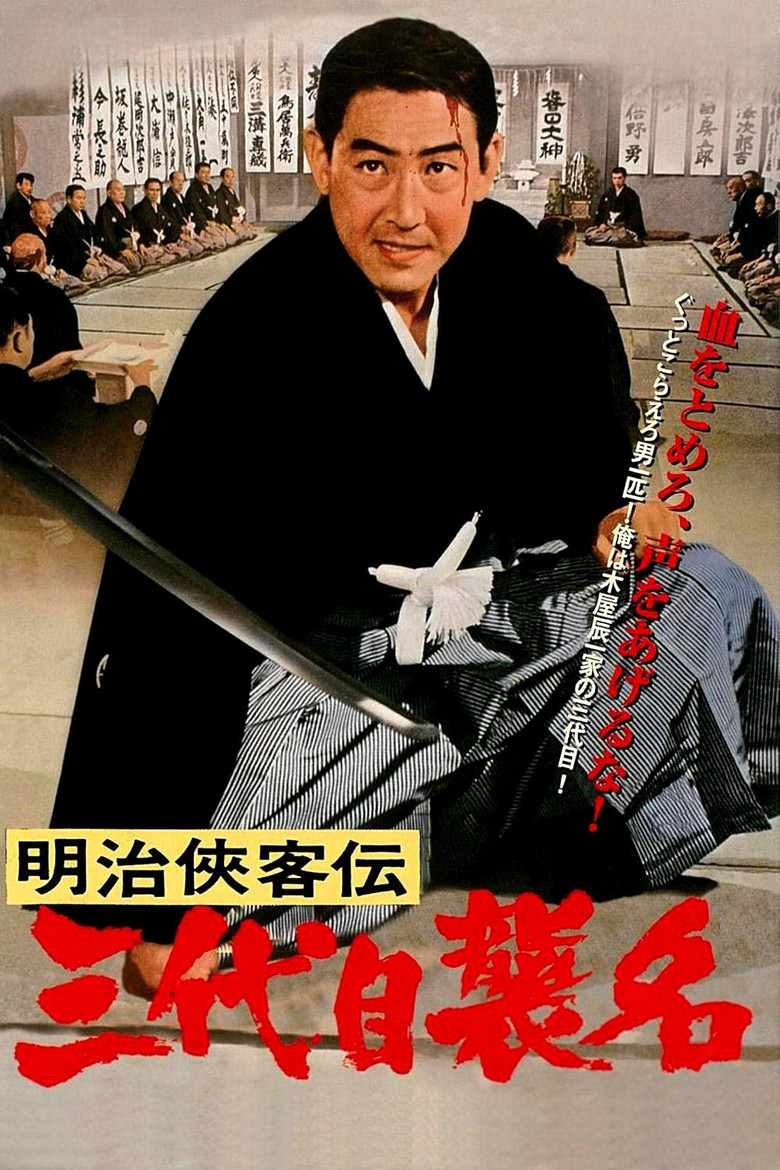 明治侠客伝 三代目襲名 (1965) TMDB poster