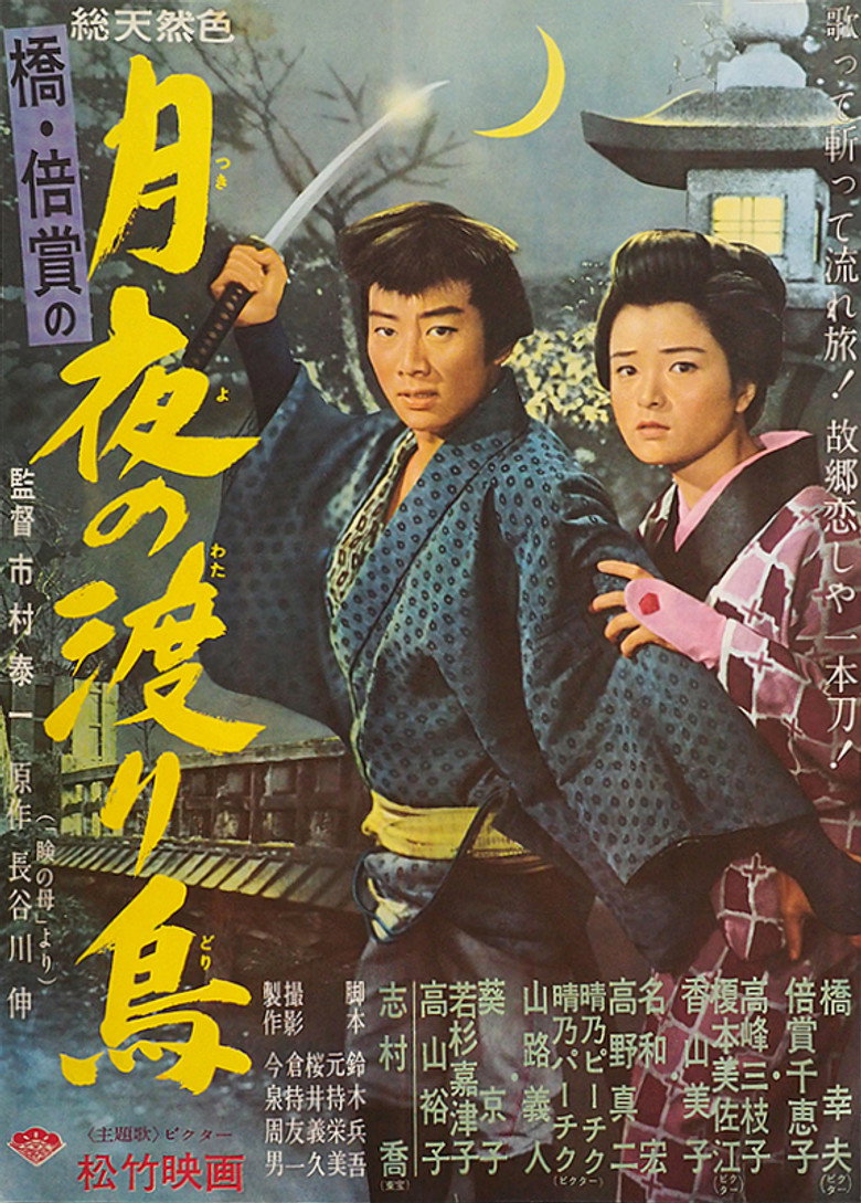 月夜の渡り鳥 (1963) TMDB poster