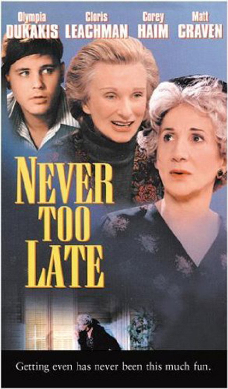 Never Too Late (1996) TMDB poster